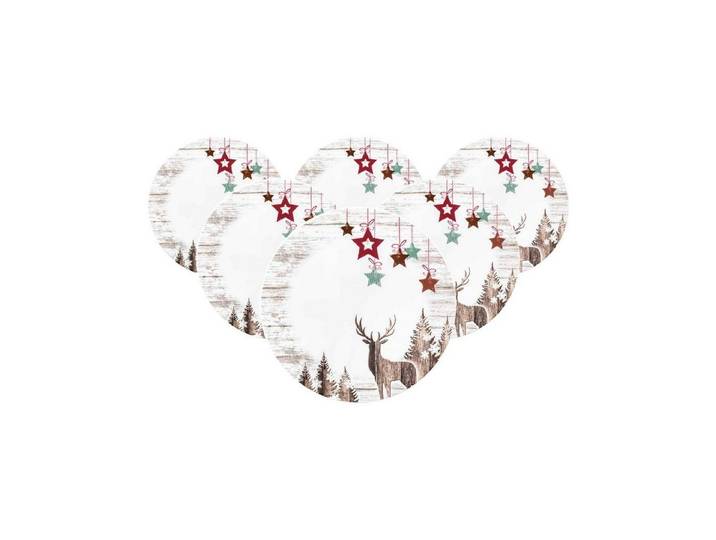 Seltmann Weiden Frühstücksteller Life Christmas Frühstücksteller ø 22,5 cm 6er Set, (6 St)
