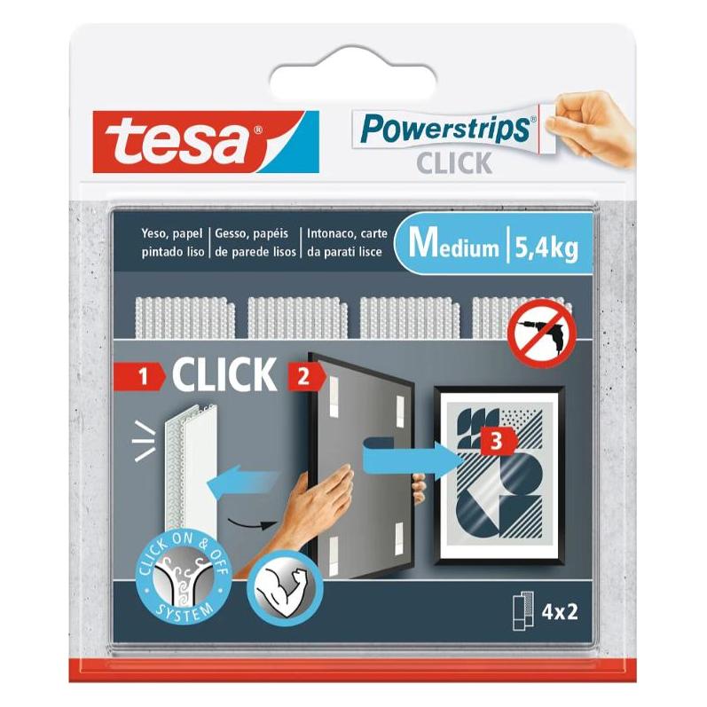 tesa Powerstrips Click (77721-00001-00)