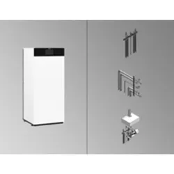 Paket Vitodens 333-F B3TH 11 kW Aufputz Aufbau-Kit VIESSMANN