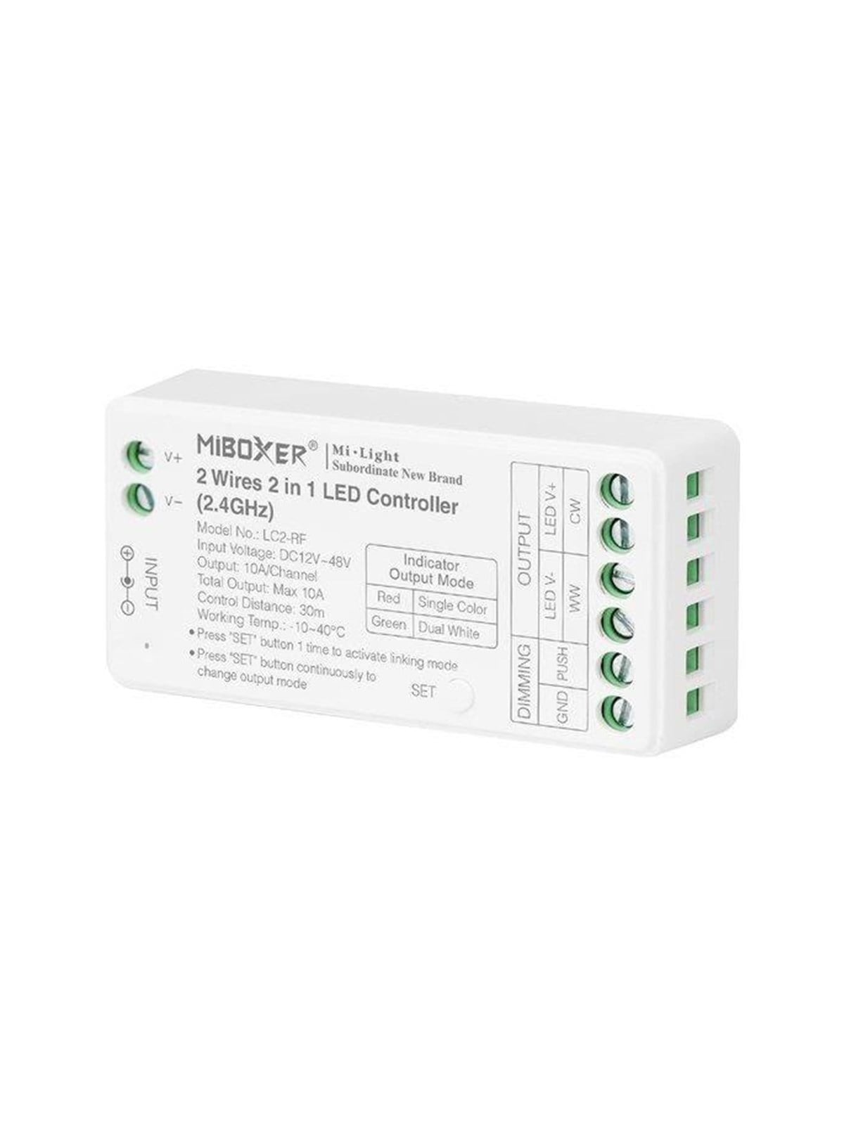 Miboxer LED Controller - CCT - 2.4GHz RF