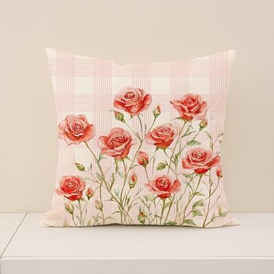 Valentinstag-Kissenbezug im nordischen Stil, bequem und vielseitig, dekoratives Kissen für Sofa und Wohnzimmer, perfekt für Valentinstagsdekoration und Entspannung.