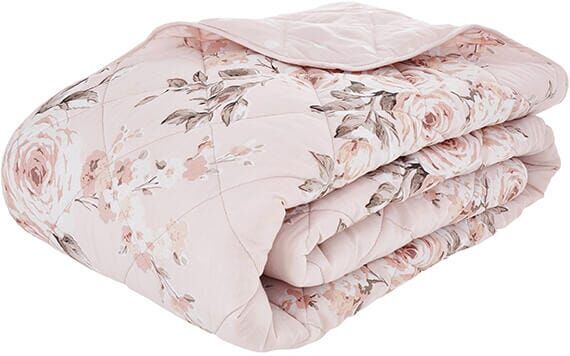 Catherine Lansfield Canterbury Bedspread Blush