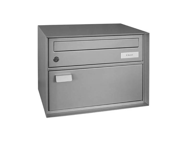 Planetstar Star Briefkasten Silber