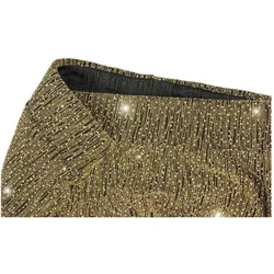 Wilbers Erwachsenenkostüm Party Glitzer Hose ausgestellt gold Grösse S/36 (36, S)