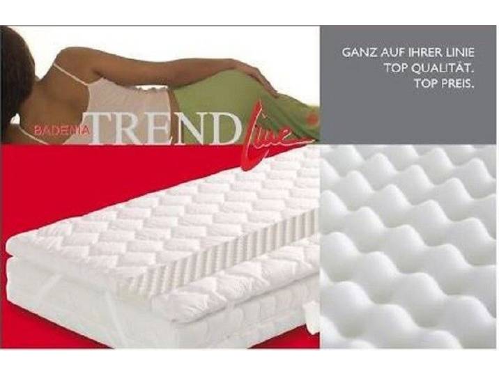 Matratzenschoner Topper Badenia Senso 90 x 200 cm 100 % Polyester
