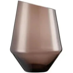 Zwiesel, Vase, VASE/WINDLICHT DIAMONDS H 220 MM SMOKY KLAR (KT1) (1x)