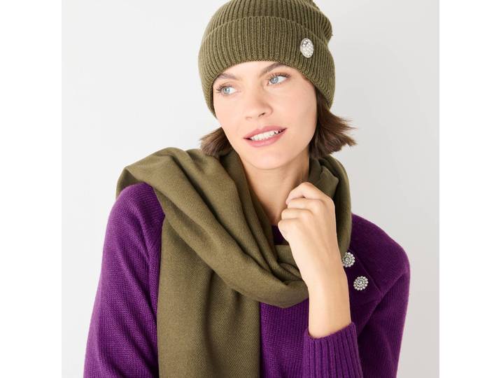 Bonnet bouton bijou - Blancheporte