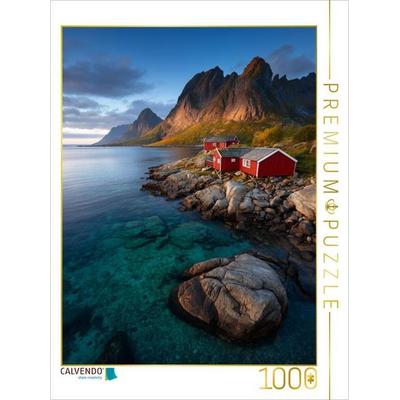 CALVENDO Puzzle Bondhusvatnet, Hardangerfjord | 1000 Teile Lege-Größe 64x48cm Foto-Puzzle für glückliche Stunden, von , Calvendo Puzzle