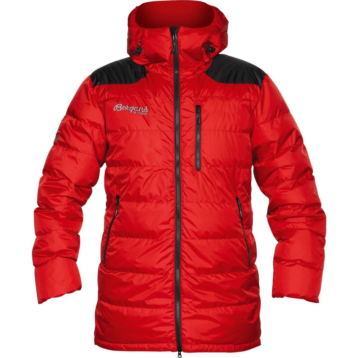 Bergans Expedition Down Light Parka red / black (674) XXL 124386-5323-674-XXL