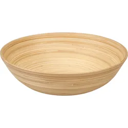 Schale BAMBUS (DH 30x9,50 cm) - braun - DH 30x9,50 cm