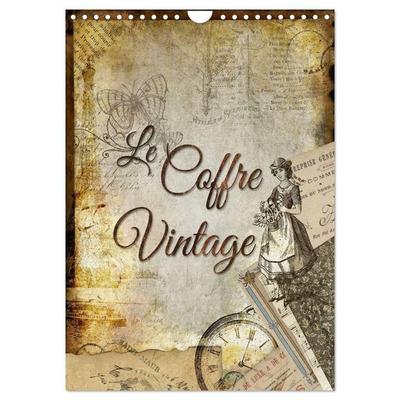 Le coffre vintage (Calendrier mural 2027 DIN A4 horizontal), CALVENDO calendrier mensuel