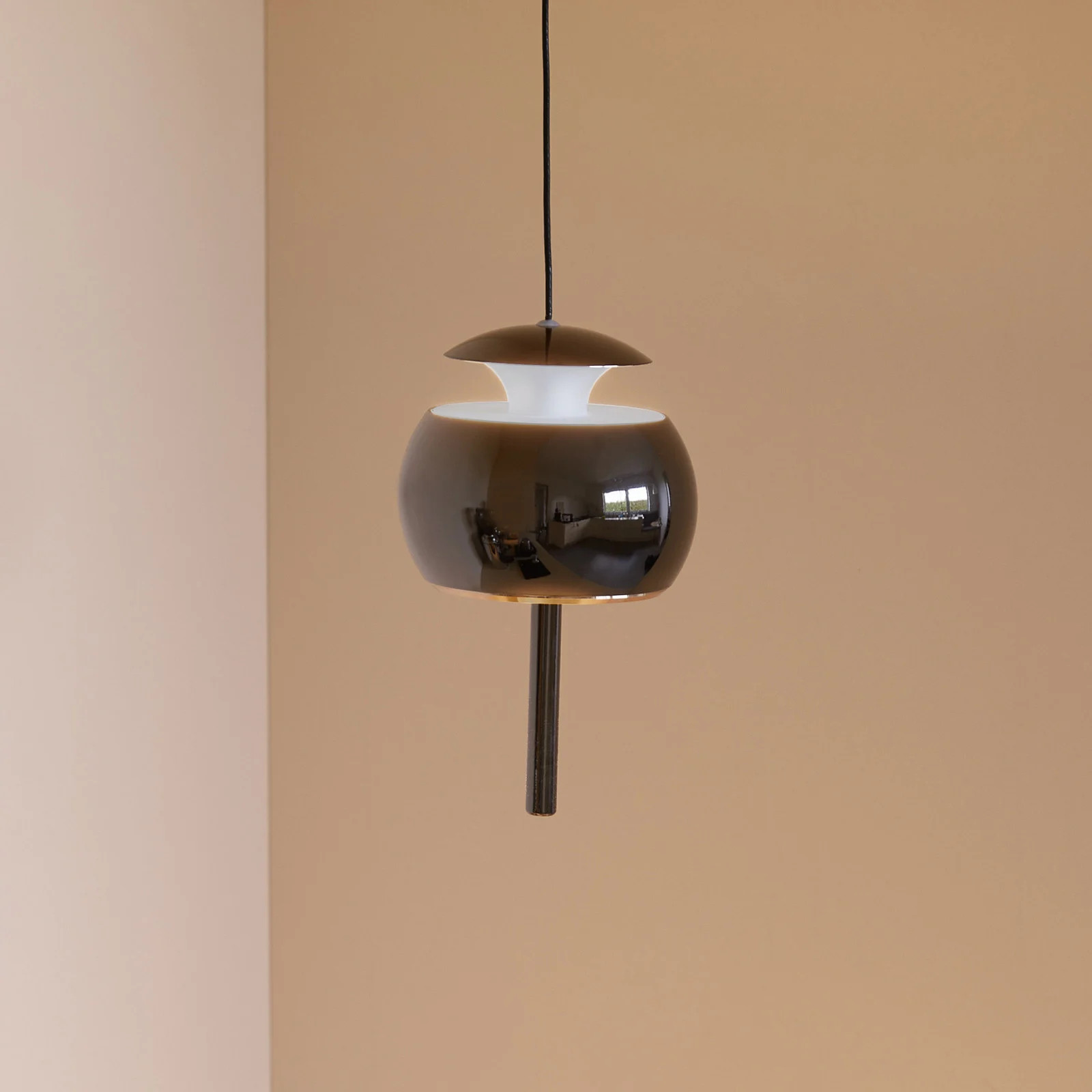 Loom Design Parachute hanglamp Black - Aluminium - Designer lamp voor de woonkamer