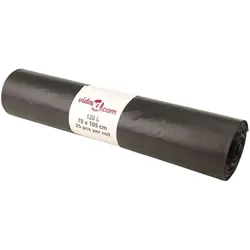vidaXL Yasenin (Ohne Kordelzug), Abfallsack, Schwarz