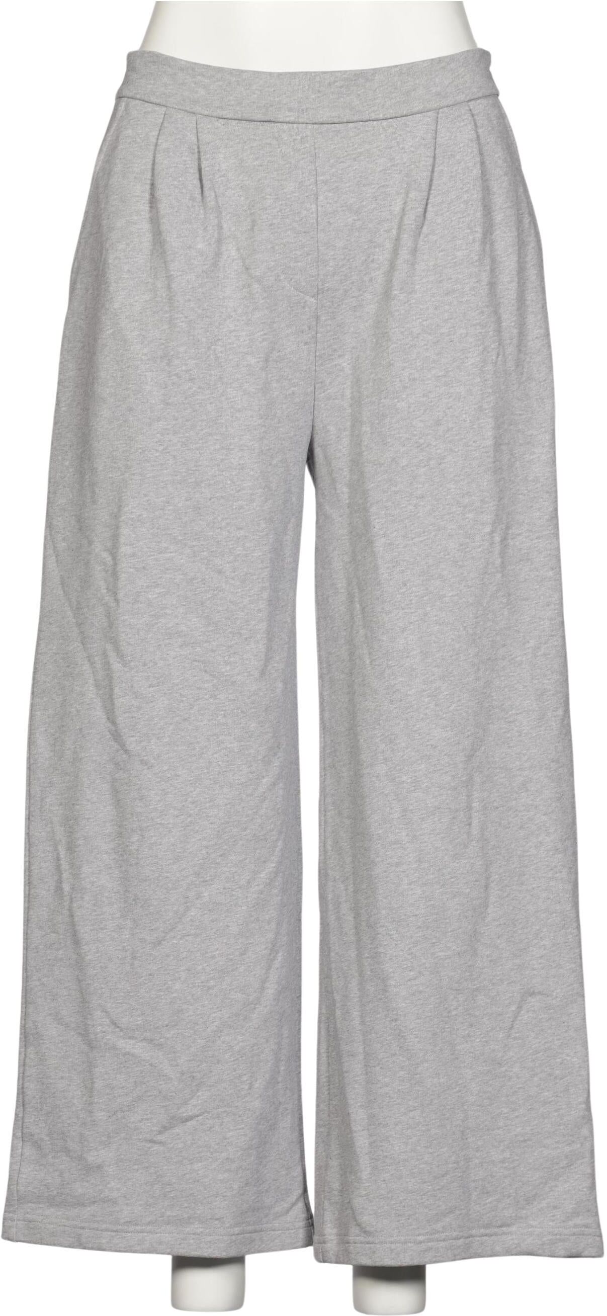 Viktor&Rolf Damen Stoffhose, Grau, Gr. XL, Baumwolle - Second Hand