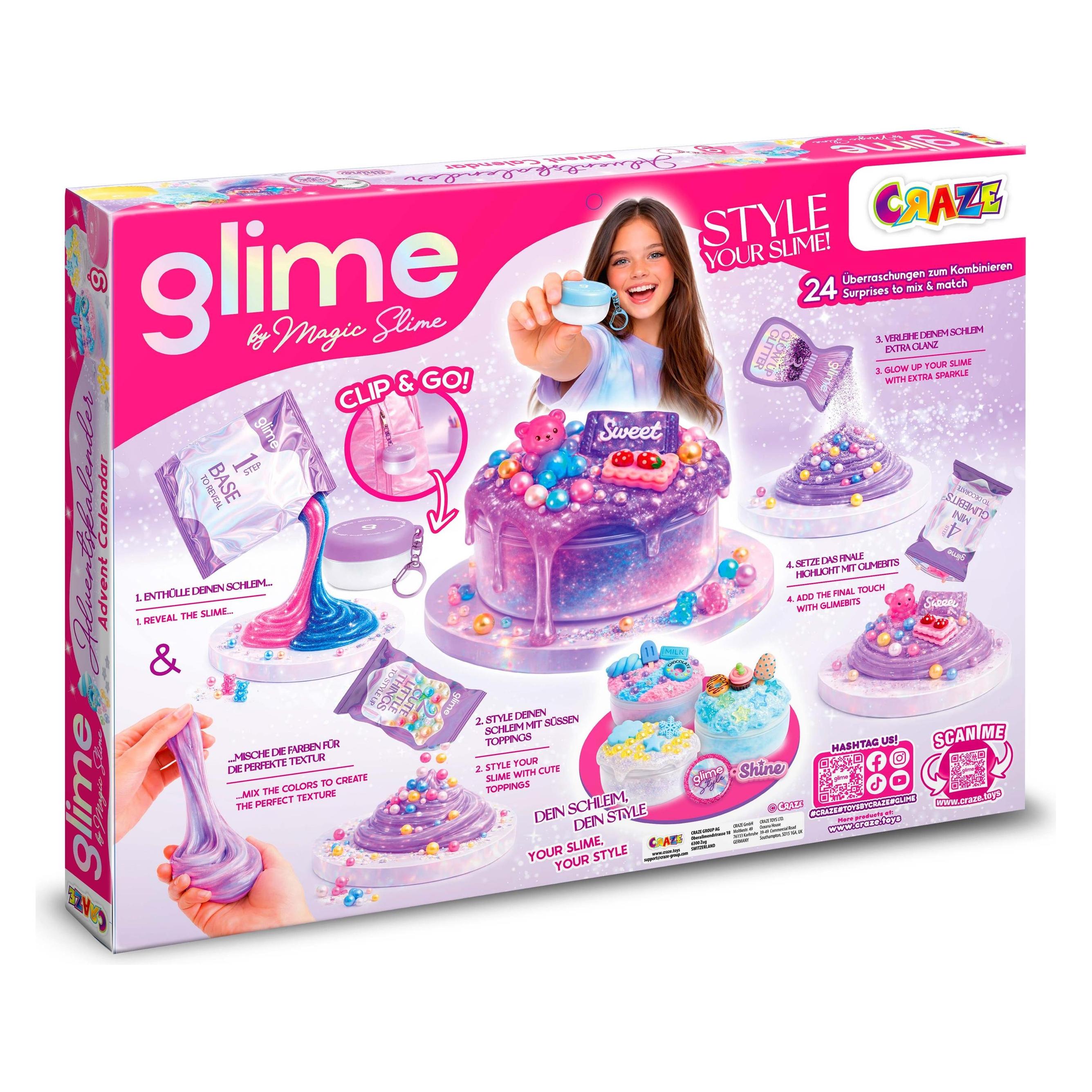 Craze Adventskalender Glime (24 Türchen) (86513)