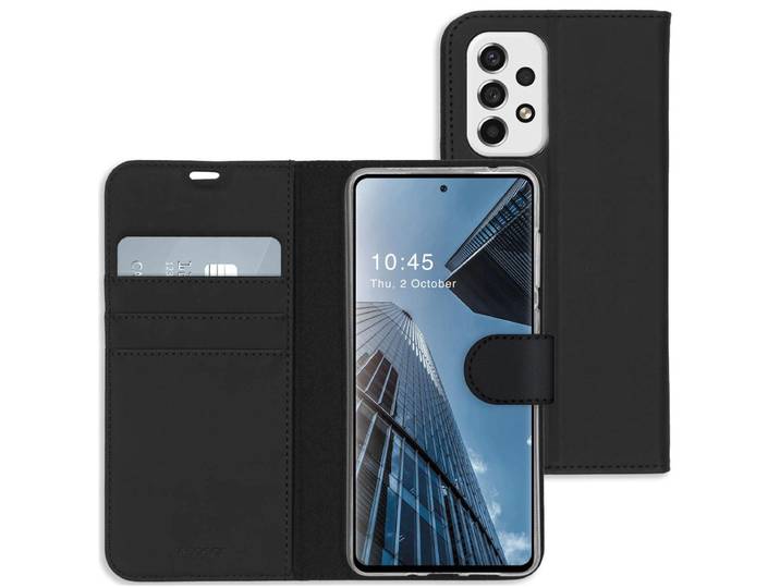 Accezz Wallet Case voor Samsung Galaxy A53 Telefoonhoesje Zwart