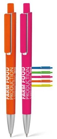 Agenda publicitaire stylo bille ABS orange