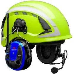 3M PELTOR WS ALERT XPI Headset, 30 dB, Bluetooth MultiPoint Technologie, Umgebungshören, FM Radio, App Steuerung, Helmmontage, MRX21P3E3WS6