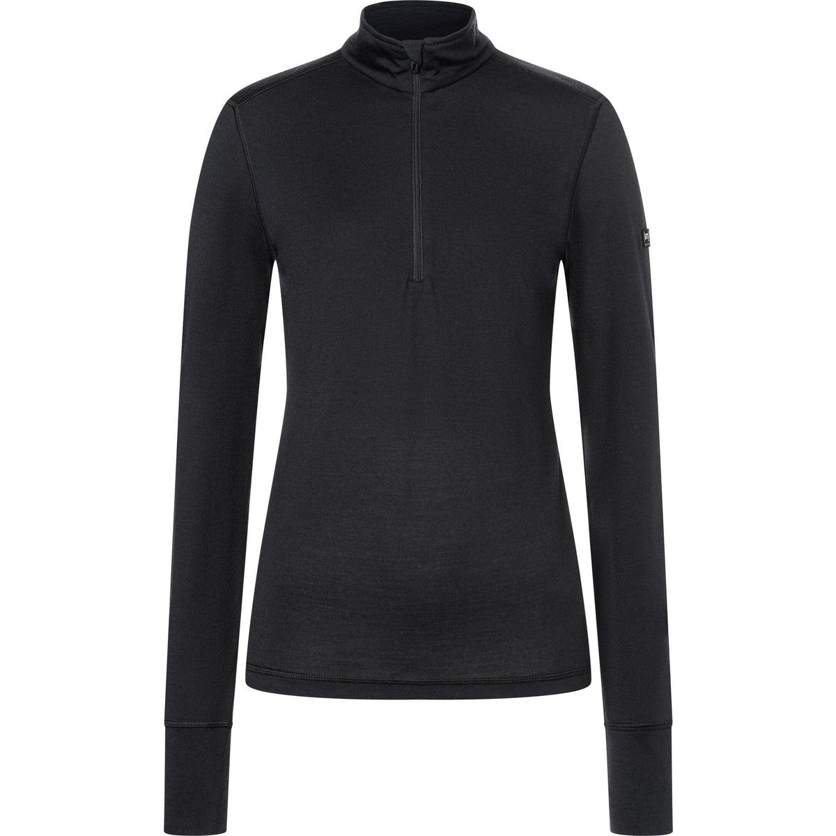 Super.Natural W ARCTIC230 Zip 1/4 jet black (872) XXL SNW021570872XXL