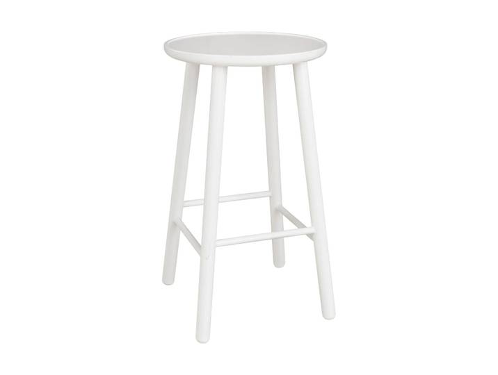 Hans K ZigZag tabouret de bar rond 63 cm Bouleau blanc
