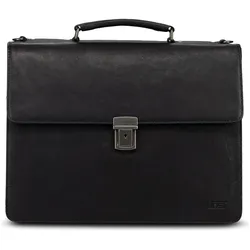 Jost Glasgow Briefcase 2C (17"), Notebooktasche, Schwarz
