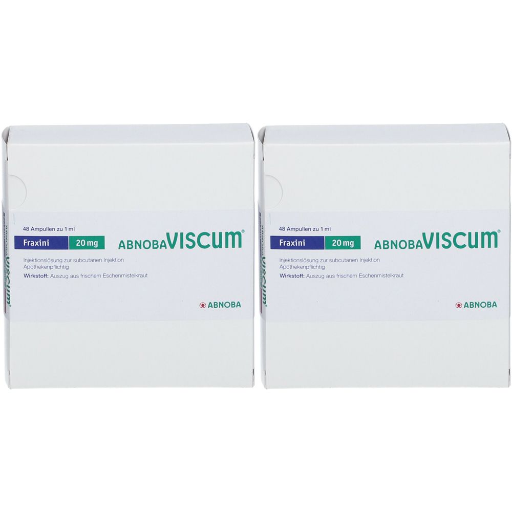 Abnobaviscum Fraxini 20 mg Ampullen Doppelpack 2x48 St