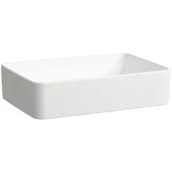 Laufen SAVOY Waschtisch-Schale H8169440001121 38x55cm, rechteckig, ohne Überlauf, ohne Hahnloch, weiß