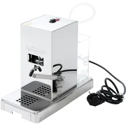 La Piccola Espressomaschine für ESE-Pads Lucidatura Edelstahl hochglanzpoliert
