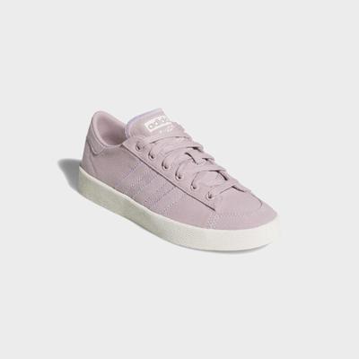 Sneaker ADIDAS SPORTSWEAR "JUMP HOOK", Damen, Gr. 38, rosa (dual lila, dual lila, core weiß), Textil, Schuhe Sneaker