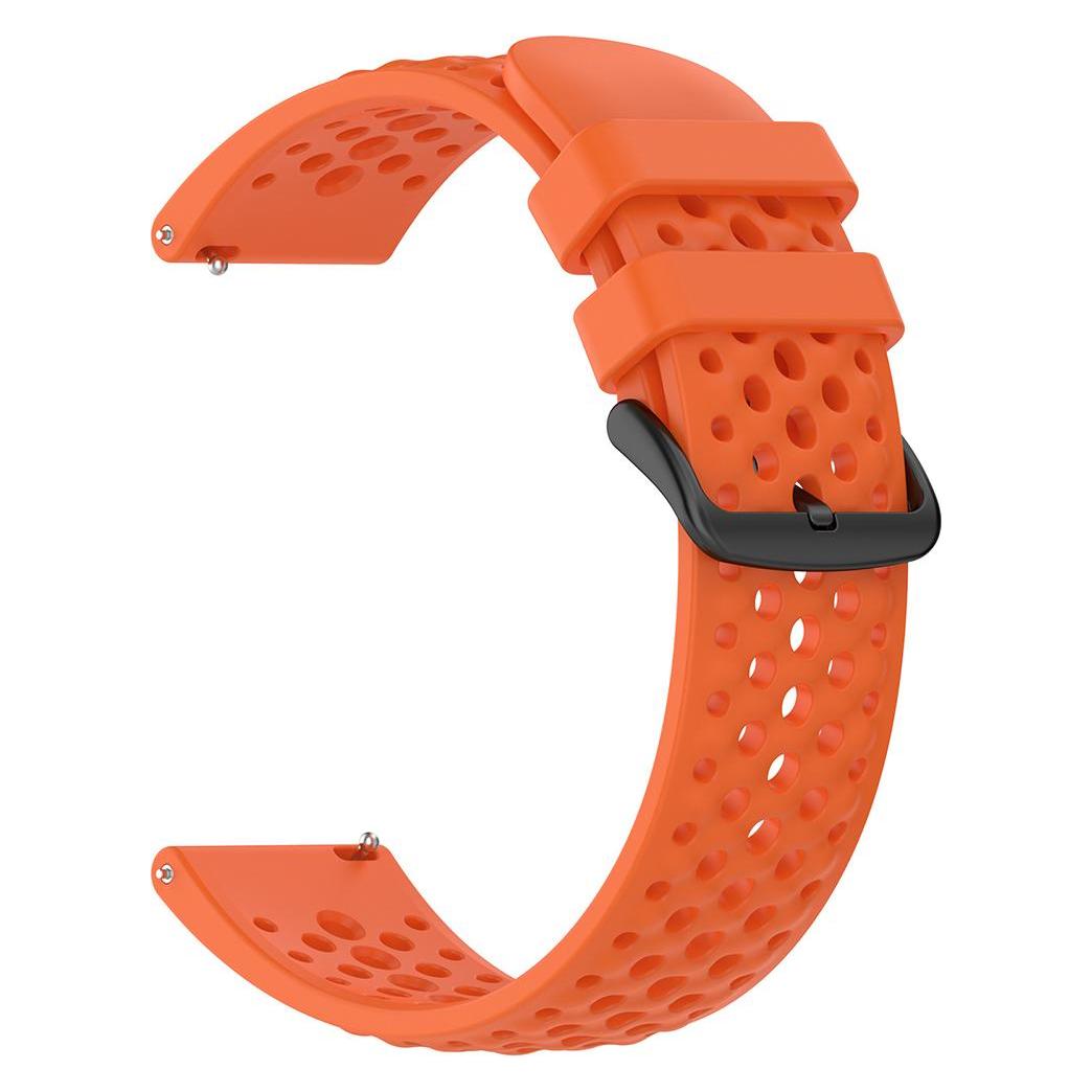Techsuit - Watchband 22mm (W083) - Amazfit Active Max - Orange (Silikon) (68332354)