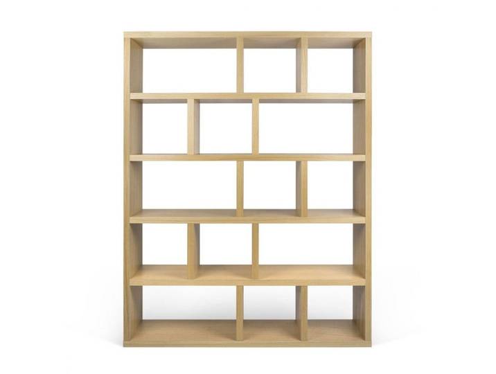 Bibliothèque chêne naturel H198