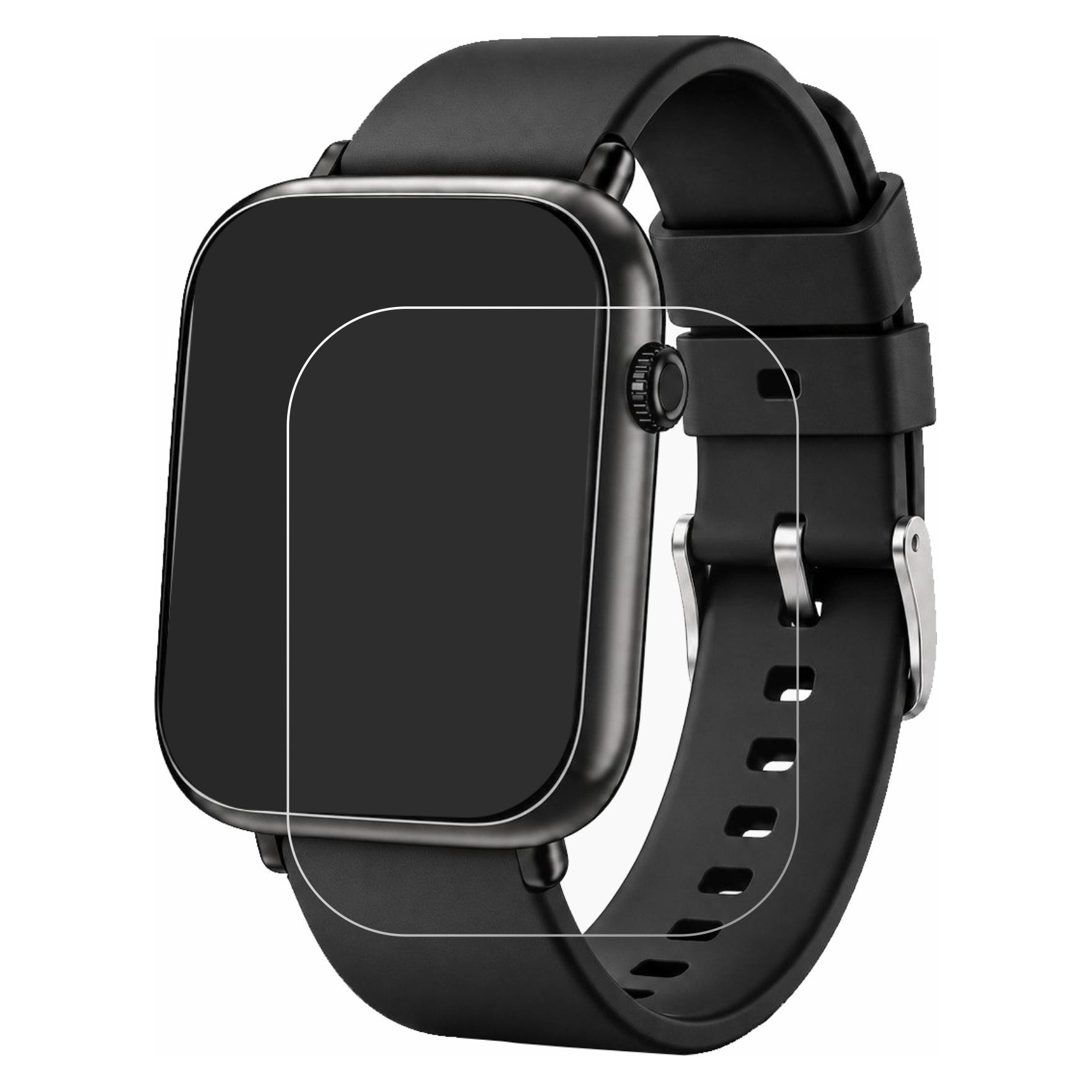 upscreen Schutzfolie für FYROVE Smartwatch 1.85" Displayschutz Displayschutzfolie Folie Klar Transparent (2864955)