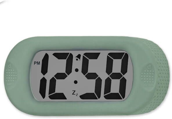 Acctim Silicone Pale Green Clock
