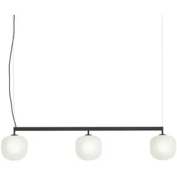 Muuto Rime Rail Pendelleuchte, schwarz