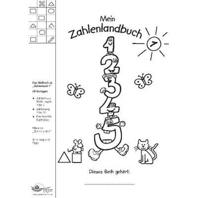 Mein Zahlenlandbuch 1, Taschenbuch von Gerhard Preiss, Zahlenland Prof. Preiß, 978-3-941063-00-6