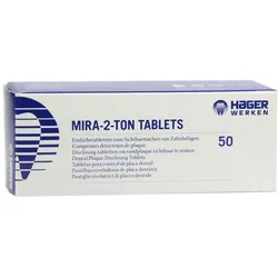 MIRA 2 Ton Plaque Einfärbe Tabletten 50 St