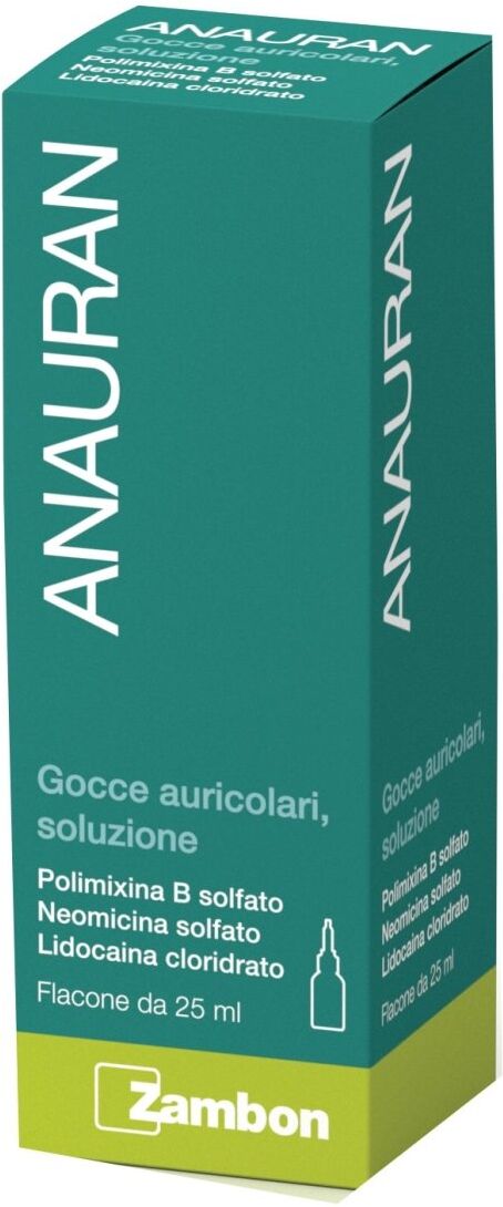 Zambon Anauran 25 ml gocce auricolari soluzione