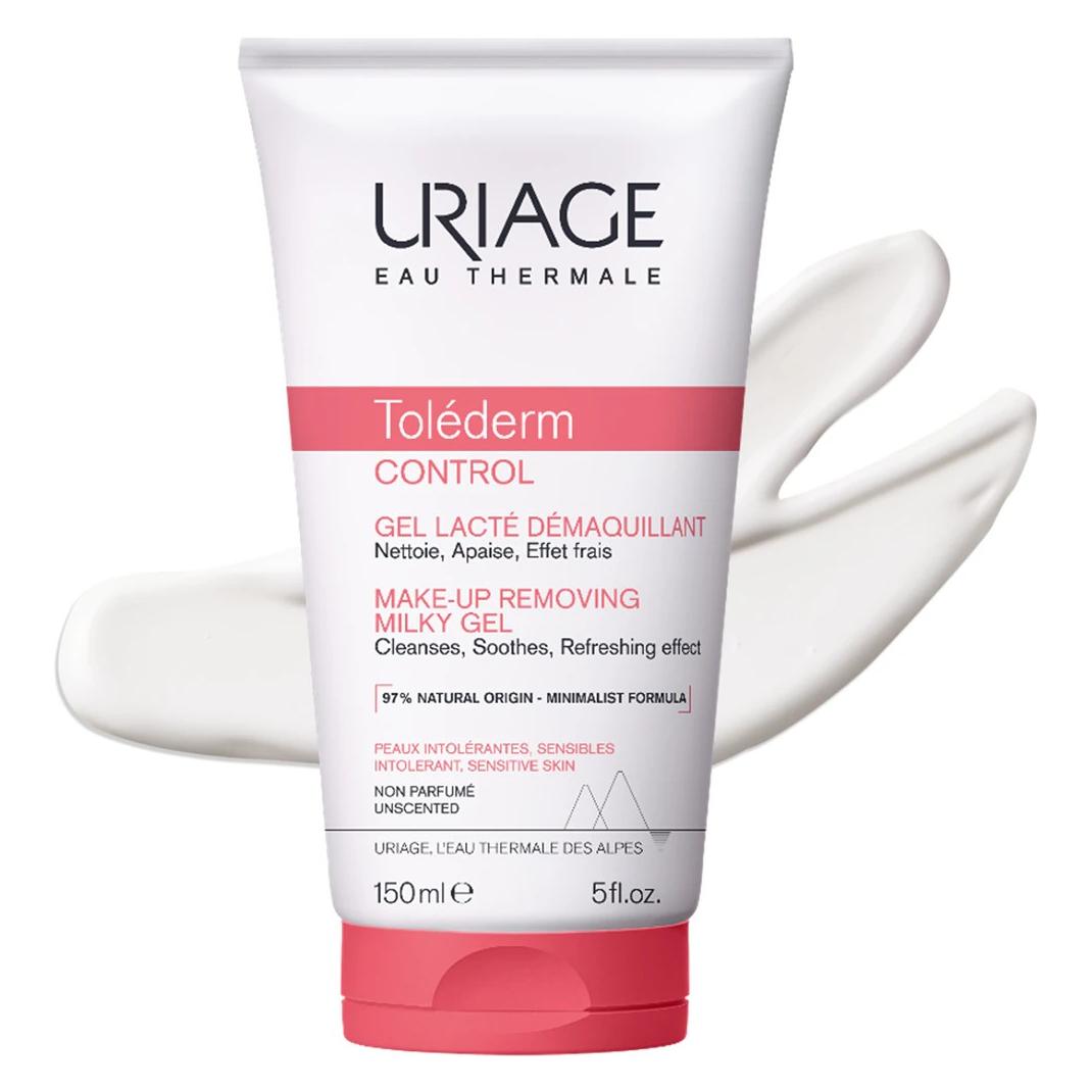 Uriage Tolederm Control Make-Up Removing Milky Gel Milk Make-Up Remover Gel 150Ml (Reinigungsgel, 150 ml) (177169)