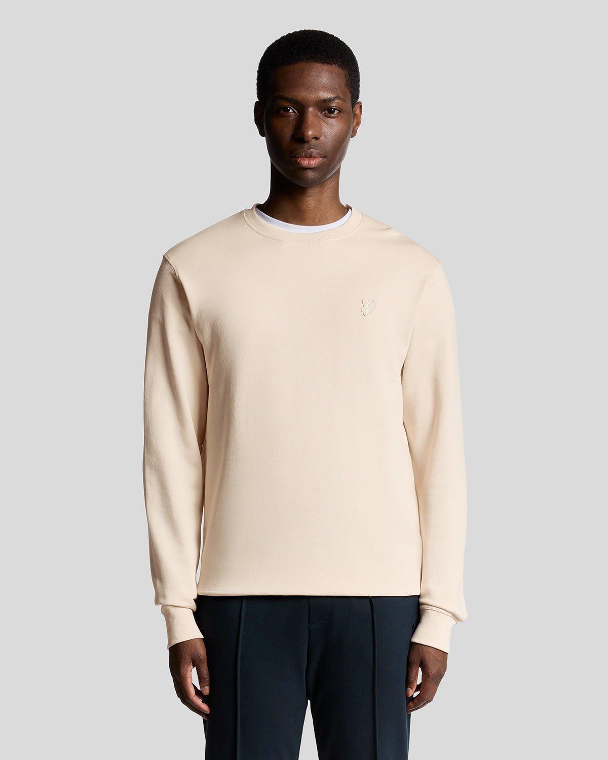 Lyle & Scott Superfine Cotton Crew Neck Sweatshirt - Roze