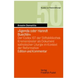 Agenda oder Hanndt Buechlin', Fachbücher von Anselm Demattio