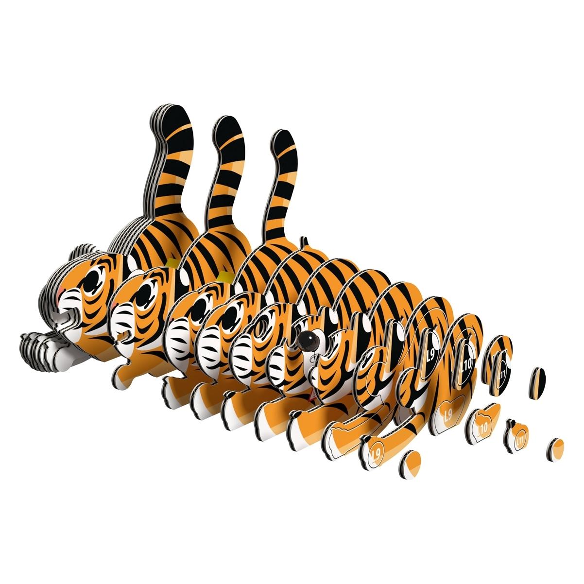 Eugy 3D Bastelset Tiger (E012)