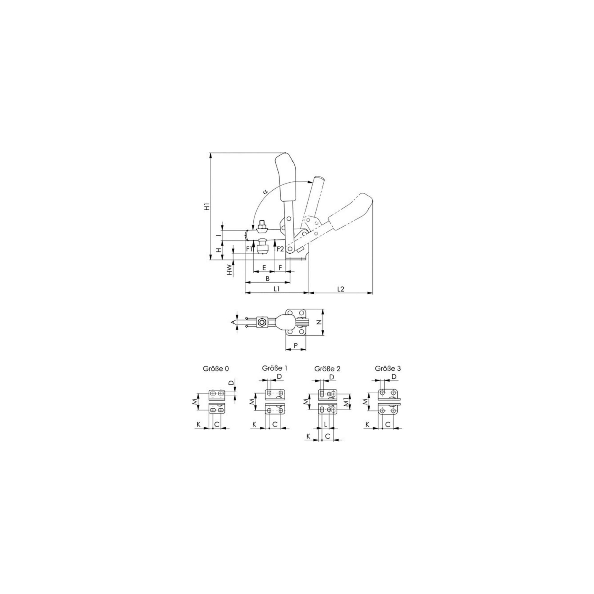 AMF Druckstück Nr.7600DG glatte Druckfl.40/43 kN (553442)