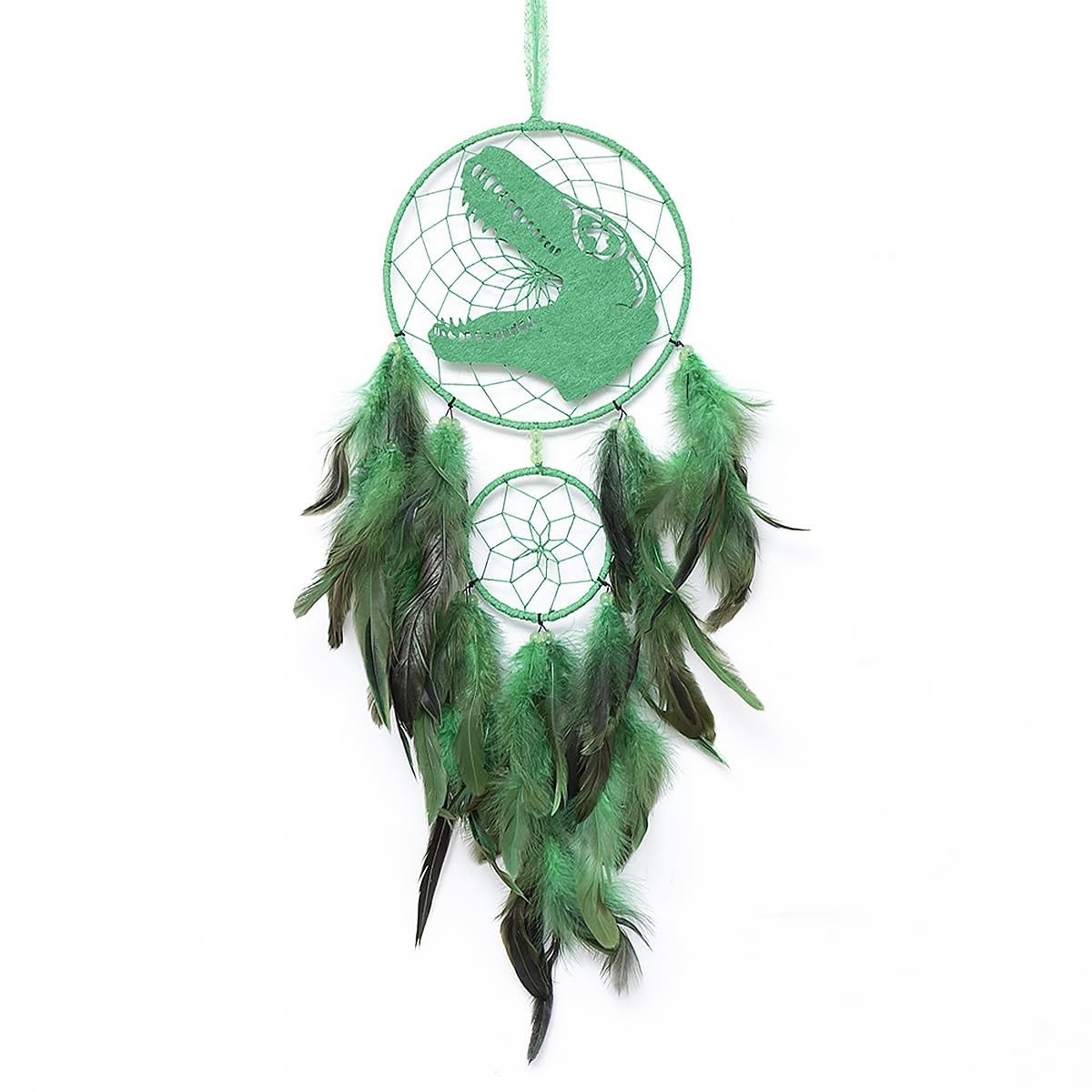 SPHProducts Dinosaurus dromenvanger - Handgemaakt - Groen - Decoratie voor de kinderkamer