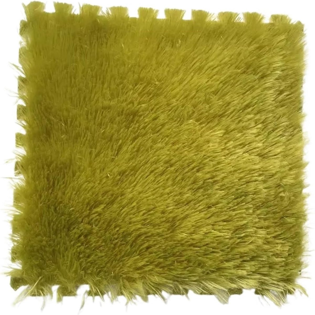 Pluche Puzzelmat Zachte Vloertegels Veelkleurig Ontwerp 10 stuks 30x30 cm