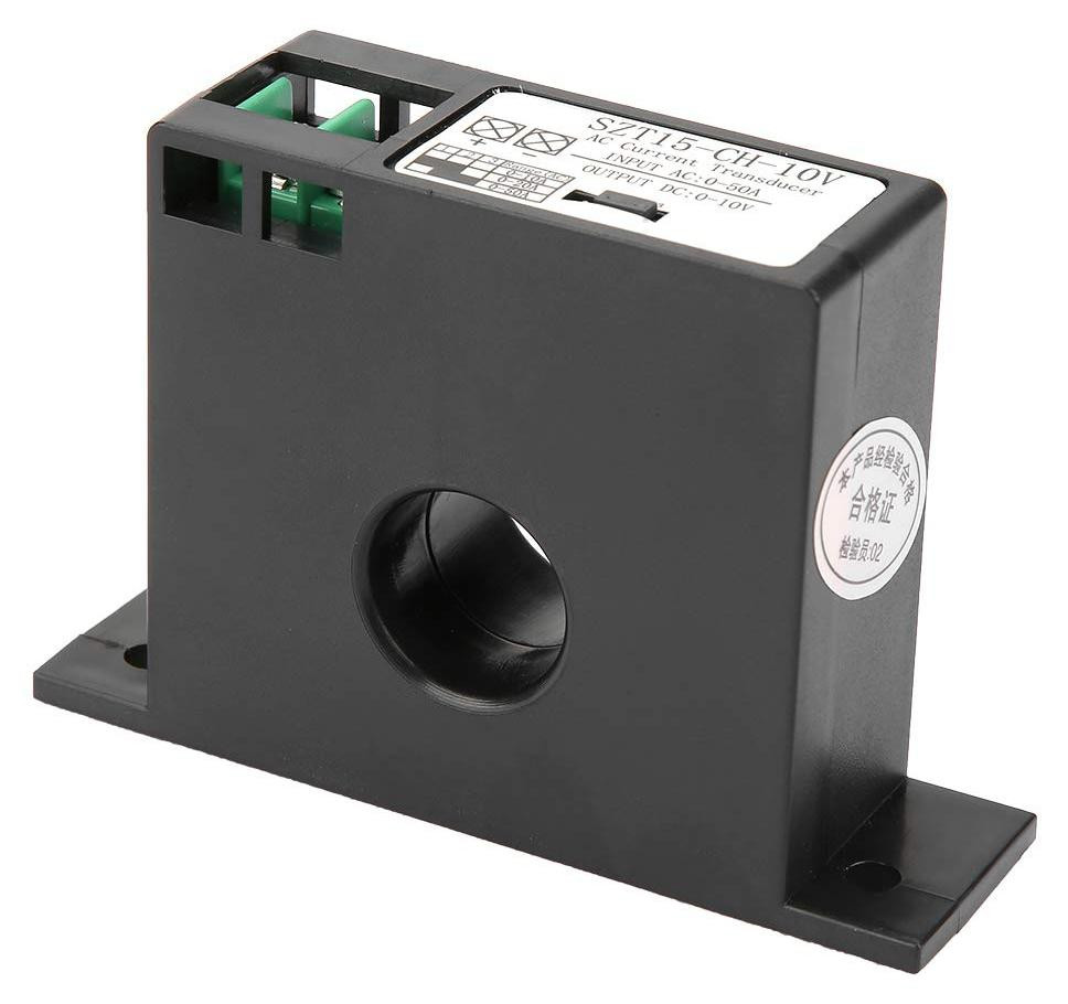Dripio AC-stroomtransformator SZT15-CH-10V van 0-50A naar DC 0-10V