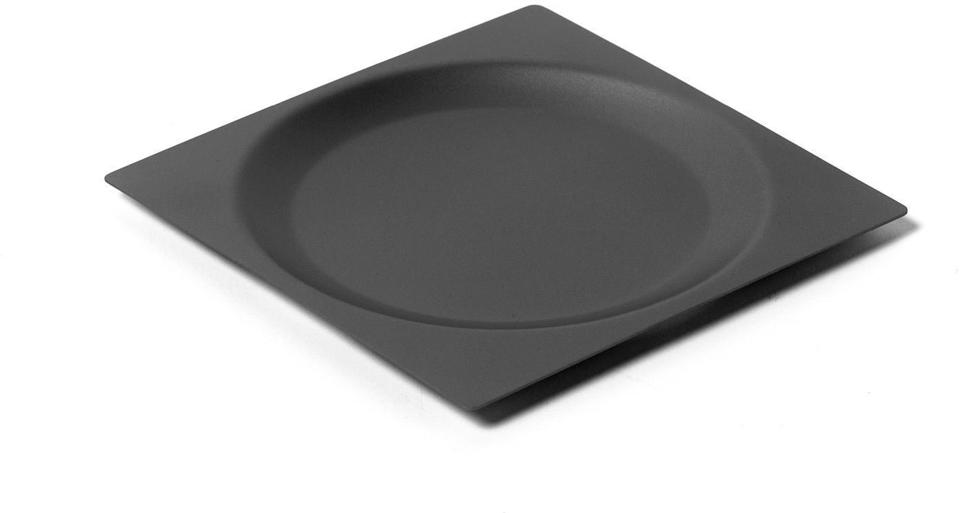 Comas Vassoio 1 Porzione Rotonda Ice Black
