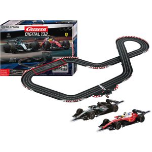 Carrera Autorennbahn DIGITAL 132 Speed Attack, bis 6 Spieler, 8 m Strecke, digital, ab 8 Jahre