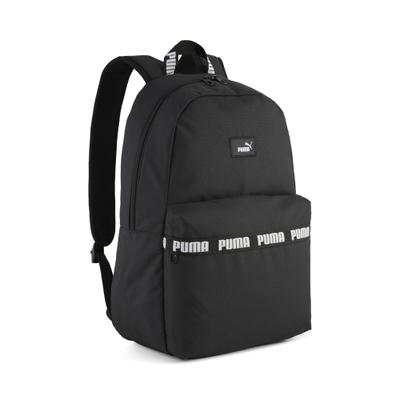 Rucksack PUMA "PHASE TAPE BACKPACK", schwarz (puma schwarz), Rucksäcke, Netz, Polyester, unifarben, Rucksack