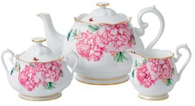 Royal Albert Miranda Kerr Friendship Teapot Sugar Cream, 3 Piece Set