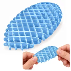 Zappelspielzeug Blau, Anti-Stress, Flexibel, Sensorisch, 5 cm